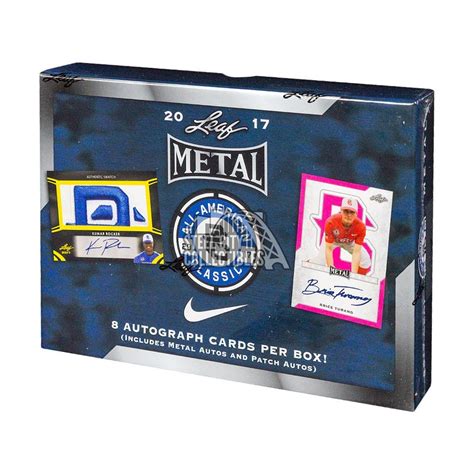 2017 leaf metal perfect game all american baseball hobby box|2017 Leaf Metal Perfect Game All.